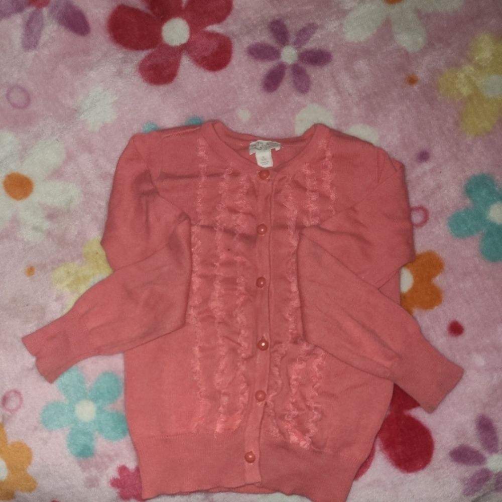 Cute pink cardigan